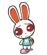 1girl animal_crossing artist:gummuru ice_cream ruby // 672x775 // 77KB