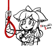 caster fate_(series) fate_extra hangman's_knot joke monochrome symbol-shaped_pupils tamamo-no-mae text // 510x423 // 108KB