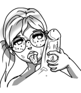 1girl ace_attorney artist:unknown cum fellatio penis penny_nichols // 1146x1328 // 335KB