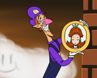 artist:thatbaguette colored mario parody princess_daisy the_dover_boys waluigi // 1200x970 // 559KB