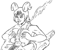 1boy 1girl artist:scorndude cum monochrome paizuri scorn scorn_guy sketch succubus_(game) vydija // 1921x1693 // 688KB