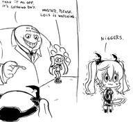 artist:tim baby_razz busou_shinki knife text valona // 710x650 // 151KB