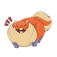 artist:pr_quote chibi monster monster_hunter tetsucabra // 2000x2000 // 689KB