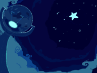 artist:bad-draw background landscape moon sky spiral_knights star // 640x480 // 16KB