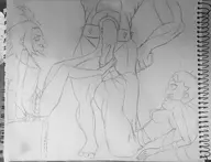 2girls artist:divale footjob janine pokemon pokemon_bw2 pokemon_gsc roxie // 3801x2916 // 3.4MB