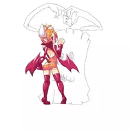 colored disgaea lilim prinny_can_i_really_be_the_hero treant // 800x800 // 167KB