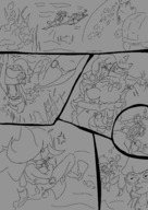 2girls artist:skeezicks beebz carol demon_turf onirism underwater // 2480x3508 // 447KB