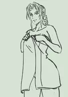 aerith_gainsborough ffvii final_fantasy final_fantasy_vii towel wet // 880x1245 // 79KB