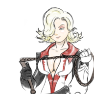 castlevania cleavage colored leon_belmont rule_63 shrimp whip // 1000x1000 // 781KB