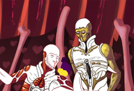 1girl 2boys artist:scorndude colored cropped necrophosis scorn scorn_guy succubus succubus_(game) threesome wip // 1286x874 // 771KB