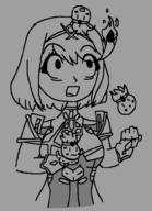 artist:superwagon64 juggling pyra xenoblade xenoblade_chronicles xenoblade_chronicles_2 // 718x992 // 28KB