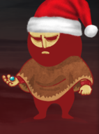 1boy artist:unknown brad_armstrong lisa_(series) lisa_the_painful santa_hat // 2119x2864 // 2.7MB