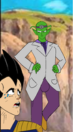 2boys artist:unknown bulge colored crying dragon_ball implied_rape invincible looking_at_partner meme parody piccolo tears thanks_doc vegeta // 3883x6976 // 3.9MB