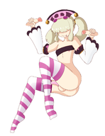 3boys bell blonde_hair bottomless colored coven_and_labyrinth_of_refrain floppy handjob penis pointy_ears smile striped_stockings testicles theatrical_star thigh_highs tongue twintails // 1066x1381 // 323KB