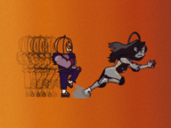 1boy 1girl akuma artist:qrowline jack seth street_fighter // 916x686 // 1.3MB