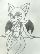 1girl artist:billyfutureboy bat furry rouge_the_bat sonic_(series) // 2342x3191 // 3.4MB