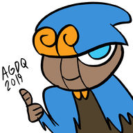 1boy blue_eyes cloak colored geno hat orange_hair smile super_mario super_mario_bros. super_mario_rpg text the_dewd thumbs_up // 1000x1000 // 104KB