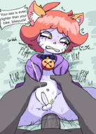 2boys anal anus artist:commonbleat bike_cuck blush catboy colored cum cumshot dialogue femboy looking_away not_vidya penis sex shen shen_comics text text_dialogue // 648x908 // 67KB