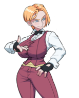 1girl art_of_fighting artist:dairenke huge_breasts king // 1200x1500 // 570KB