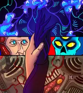 artist:scorndude dark_samus hand hand_holding metroid scorn scorn_guy // 1639x1831 // 1.4MB