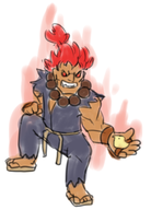 4chan akuma artist:ssshuckle colored peeps street_fighter team_peep // 404x561 // 221KB
