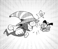 1girl artist:chrisfantasy biting goomba paper_mario paper_mario_the_thousand-year_door vivian // 1226x1044 // 196KB