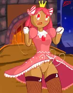 1girl blush colored cookie_run embarrassed princess_cookie pussy red upskirt // 737x936 // 96KB