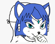 1boy artist:unknown krystal reaction_image star_fox wojack // 834x668 // 181KB