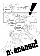 artist:john_doe comic crossover dialogue hal_emmerich may metal_gear_solid monochrome otacon pokemon solid_snake // 1240x1754 // 414KB