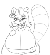 artist:unknown breasts cleavage corruption_of_champions furry huge_breasts oxana tail // 1340x1466 // 551KB