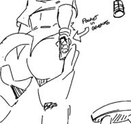 1girl artist:mysticeso ass bottomless furry phone Pseudoregalia sybil text // 802x758 // 11KB