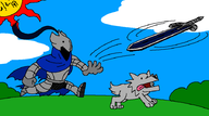 colored dark_souls great_grey_wolf_sif knight_artorias park parody sun sword // 900x500 // 22KB