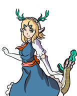 1girl artist:unknown cosplay dragon_girl miss_kobayashi's_dragon_maid princess_zelda tears_of_the_kingdom the_legend_of_zelda tohru // 1080x1350 // 376KB