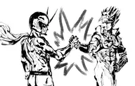 handshake monochrome muscles the_wonderful_101 viewtiful_joe wonder_red // 2836x1806 // 1.8MB