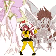 1girl ami_aiba artist:unknown cosplay digimon digimon_story_cyber_sleuth filia skullgirls // 2400x2400 // 2.6MB