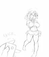 1girl artist:andynoumouse azazel helltaker vibrator // 1300x1523 // 114KB