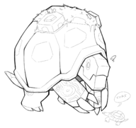 artist:coolstylefag monster question_mark speech_bubble spiral_knights text tortodrone tortoise turtle // 1379x1302 // 476KB