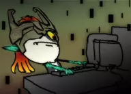 colored computer fang midna pointed_ears reaction_image the_legend_of_zelda twilight_princess // 452x323 // 39KB