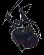 1other artist:cheekyzap ass ass_focus colored deltarune huge_ass knight low_angle sword the_roaring_knight weapon // 713x894 // 179KB