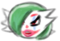 artist:piopoi batman_(series) colored gardevoir joker lips makeup parody pokemon // 491x339 // 148KB