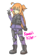artist:triggerdex colored counter-strike counter-strike__global_offensive heart kawaii_killer kawaii_killer_ct peace_sign text // 2277x3104 // 1.2MB