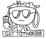 1girl artist:unknown bassie beverage can dandy's_world glasses handjob monochrome monster roblox sketch text thumbs_up // 650x553 // 12KB