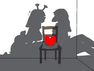 1boy 2girls artist:unknown ass breasts chair colored cuck_chair cuckold cunnilingus deltarune heart huge_breasts kris netorare noelle_holiday shadow soul_(deltarune) susie tail threesome tongue tongue_out vaginal // 3700x2800 // 592KB