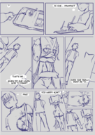 1boy 1girl artist:NoConcession comic meowscarada monochrome pokemon sketch tagme text wip writing // 1600x2251 // 2.1MB