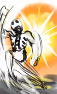 colored explosion running skullomania street_fighter // 631x1048 // 145KB