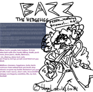 1girl artist:unknown bazz coldsteel_the_hedgehog concord doodle parody text // 780x770 // 414KB