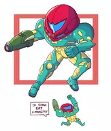 artist:line colored metroid metroid_fusion samus_aran // 765x900 // 396KB