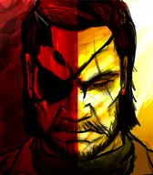 colored metal_gear_solid metal_gear_solid_v mgsv portrait snake // 504x576 // 245KB