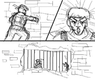 brick comic metal_gear_solid solid_snake wall // 701x600 // 142KB