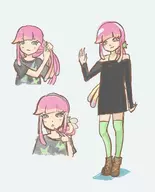 1girl casual_wear paruko // 1311x1628 // 344KB